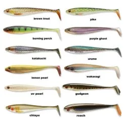 Framsida -Tillbehör Försäljning Daiwa Duckfinshad Fargkarta