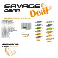 Savage Gear River Roach Small…