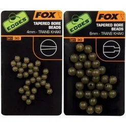 Fox Edges Tapered Bore Beads